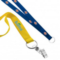 3/4" Recycled Screen Printed Lanyard (Direct Import - 10 Weeks Ocean)